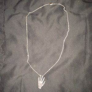 Men’s silver necklace